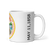 White Glossy Mug Right 11oz (325.309mL) with State Seal for MINNESOTA. Includes date of admission into Union of United States. And includes Name of State. Great Gift for Family, Friends, Coworkers, and Others.