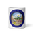 White Glossy Mug Front 11oz (325.309mL) with State Seal for NEVADA. Includes date of admission into Union of United States. And includes Name of State. Great Gift for Family, Friends, Coworkers, and Others.