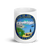 White Glossy Mug Front 15oz (443.603mL) with State Seal for ALASKA. Includes date of admission into Union of United States. And includes Name of State. Great Gift for Family, Friends, Coworkers, and Others.