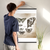 Enhanced Matte Paper Poster With Hanger 008. Black Frame, 24inx36in (60.96cmx 91.44cm), Front View. Picture shows line drawings of different butterflies highlighting their wing variations, also includes scientific name. Great Gift for Family, Friends, Coworkers, Self, and Others.
