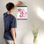 Enhanced Matte Paper Poster With Hanger 008. Black Frame, 12in x 16in (30.48cm x 40.64cm), Front View. Picture shows two colorful sea horses’ side-by-sides. Great Gift for Family, Friends, Coworkers, Self, and Others.