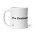 11 ounce (325.309 millimeters) White, Glossy, Ceramic, Mug with Printed Text "(The Destination / The Journey) = 1"