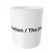 White, Glossy, Ceramic, Mug , Viewable Printed Text  is, "/ Divided By"