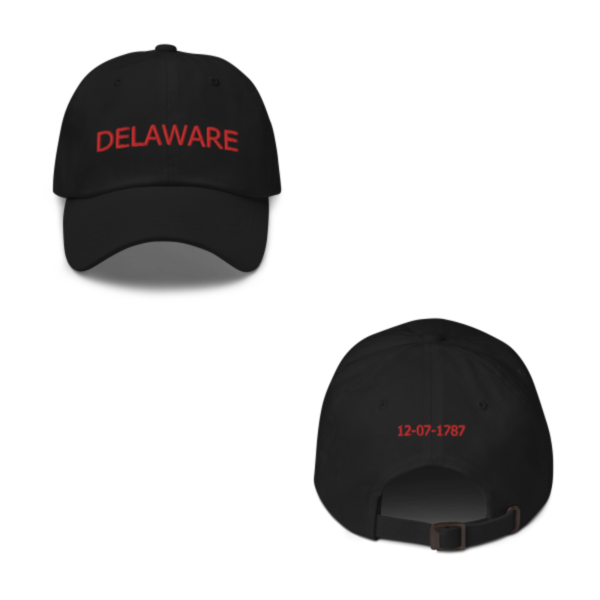 Baseball Caps With Names of USA States and Territories
