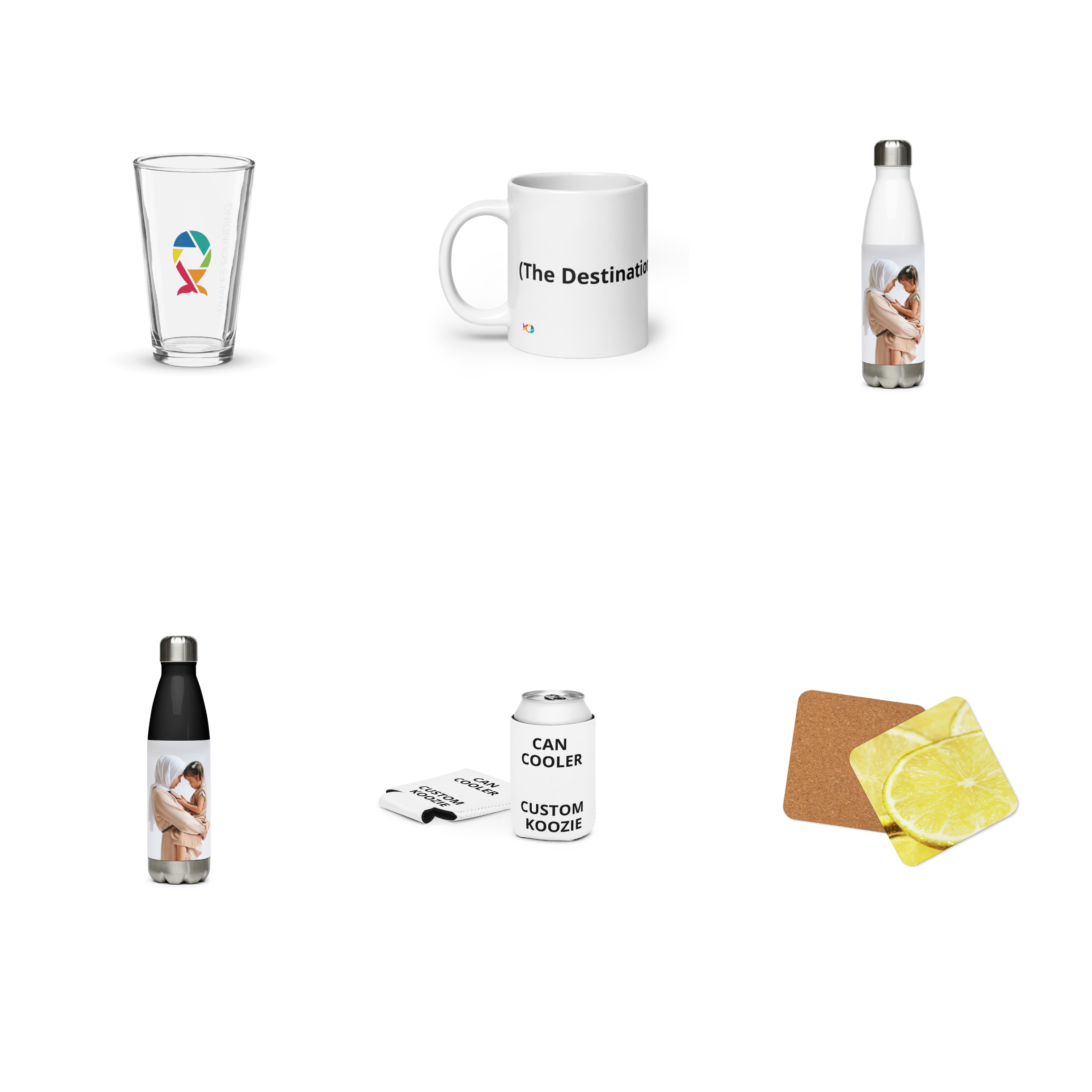 View Can Cool - Custom Koozie Product Options