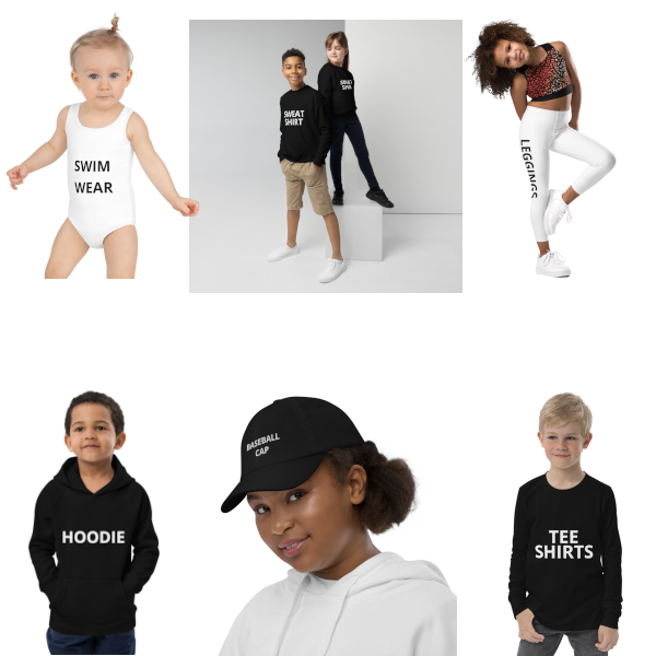 View Kids & Youth Clothing Options