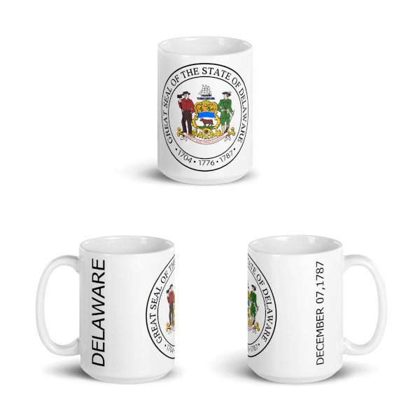 Mugs With Seals of USA States and Territories
