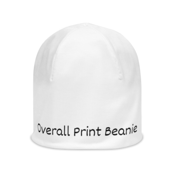 Select Overall Print Beanie Cap