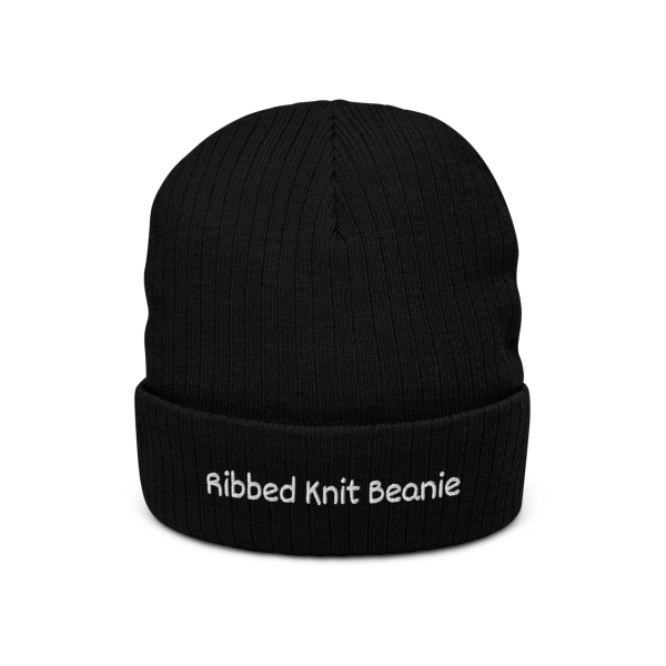 Select Ribbed Knit Beanie Cap