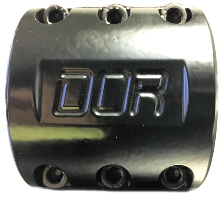 1.5" clamps engraved with DOR