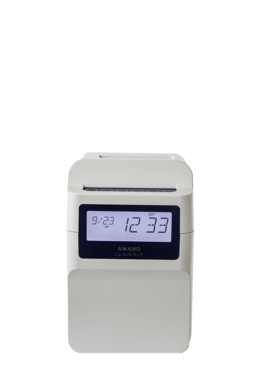 Amano MJR-PLUS TIME RECORDER - 1-800-TIMECLOCKS