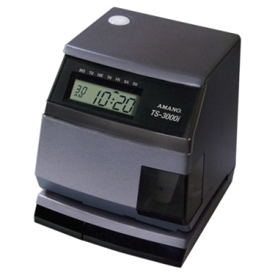 Amano TS3000i Automatic Time Sync  Clock 1800TimeClocks