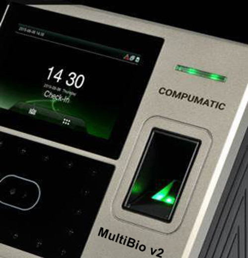 Compumatic MultiBio _V2 Biometric Fingerprint & Face Recognition