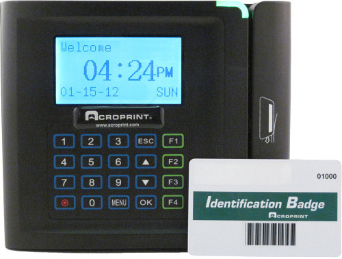 Acroprint timeQplus v3 Barcode Time Clock