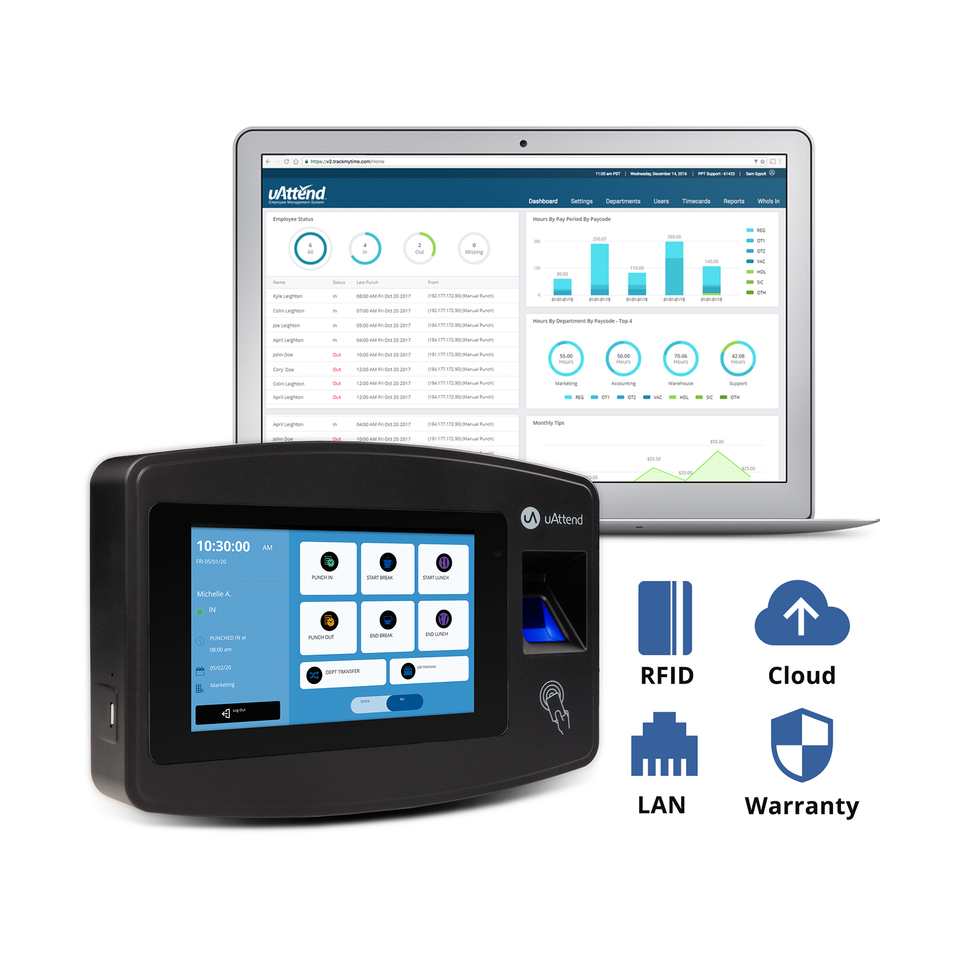 deputy time clock software