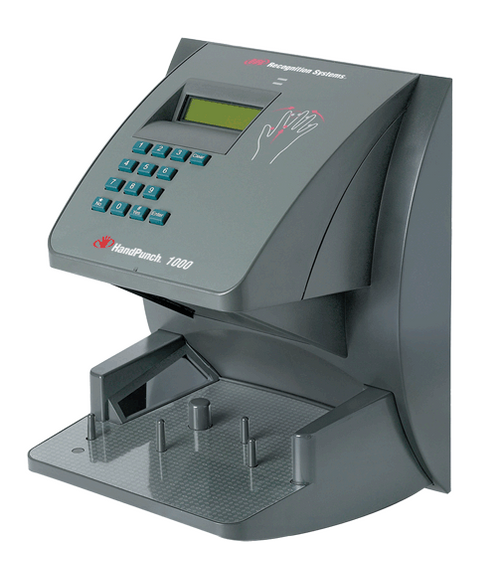HP1000 Biometric Hand Punch Clock