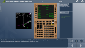 B747-400NG FMS Skills Trainer B747-400NG FMS Skills Trainer
