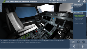 B787 Cockpit Trainer B787 Cockpit Trainer