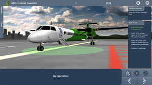DHC 8-Q400 Walk Around Trainer DHC 8-Q400 Walk Around Trainer