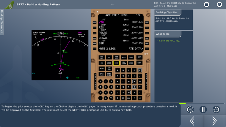 B777 FMS Skills Trainer