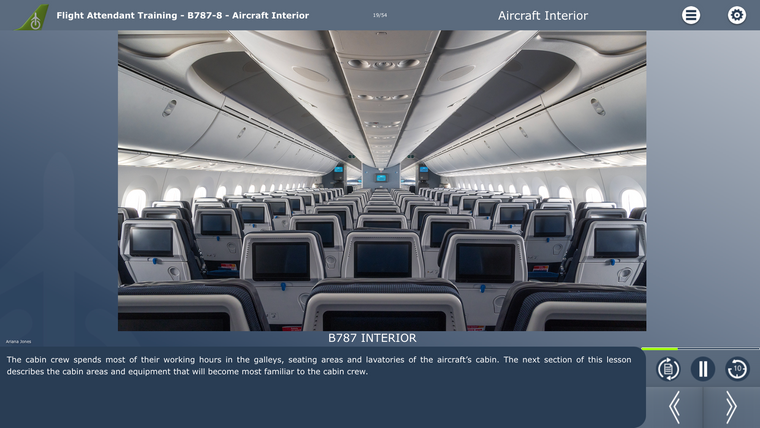 Boeing B787 Cabin Crew Aircraft Systems