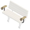 Lakeview Bench Cup Holder #30 Dual Jumbo