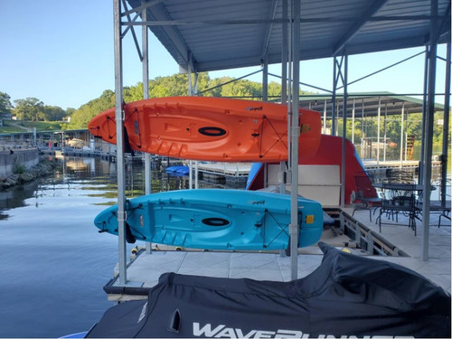 InfinityTrack - Dock Kayak Rack: Fits Paddleboard, Kayaks, Canoes