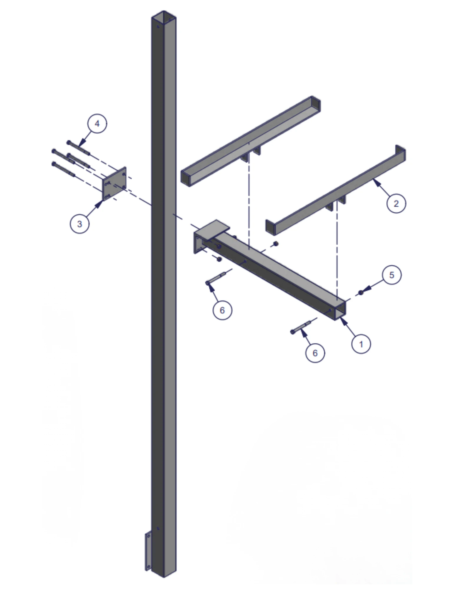 Hydraulic Box Holder replacement-parts diagram