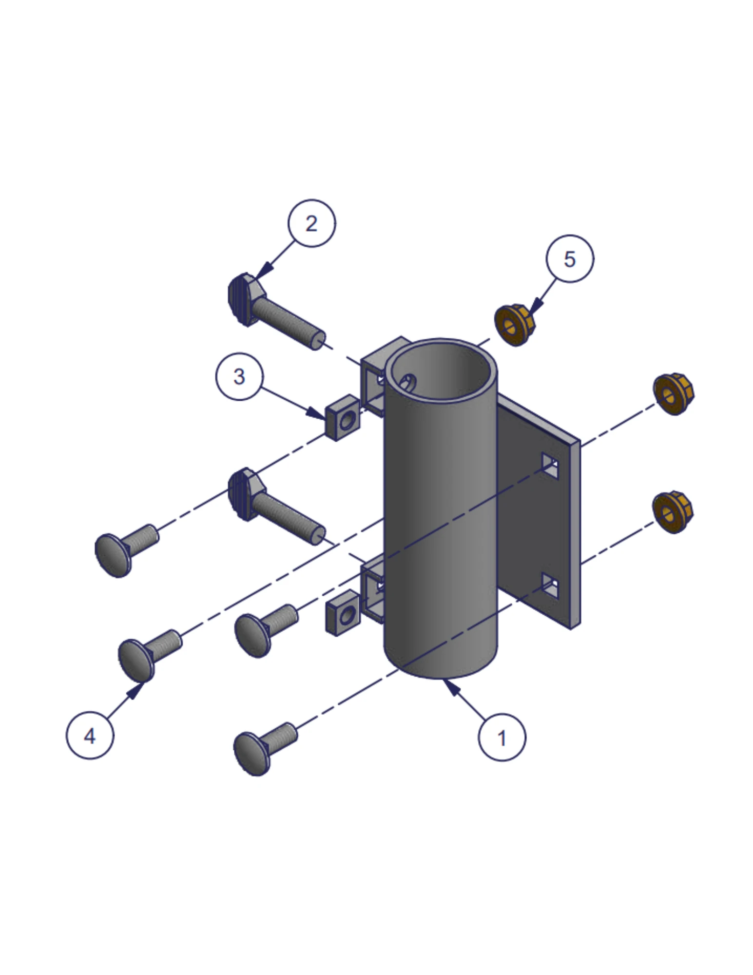 Umbrella Holder replacement-parts diagram