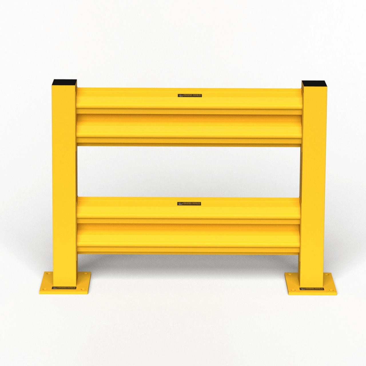 Single High Heavy Duty Guard Rail Starter Kit - Rhino Rails