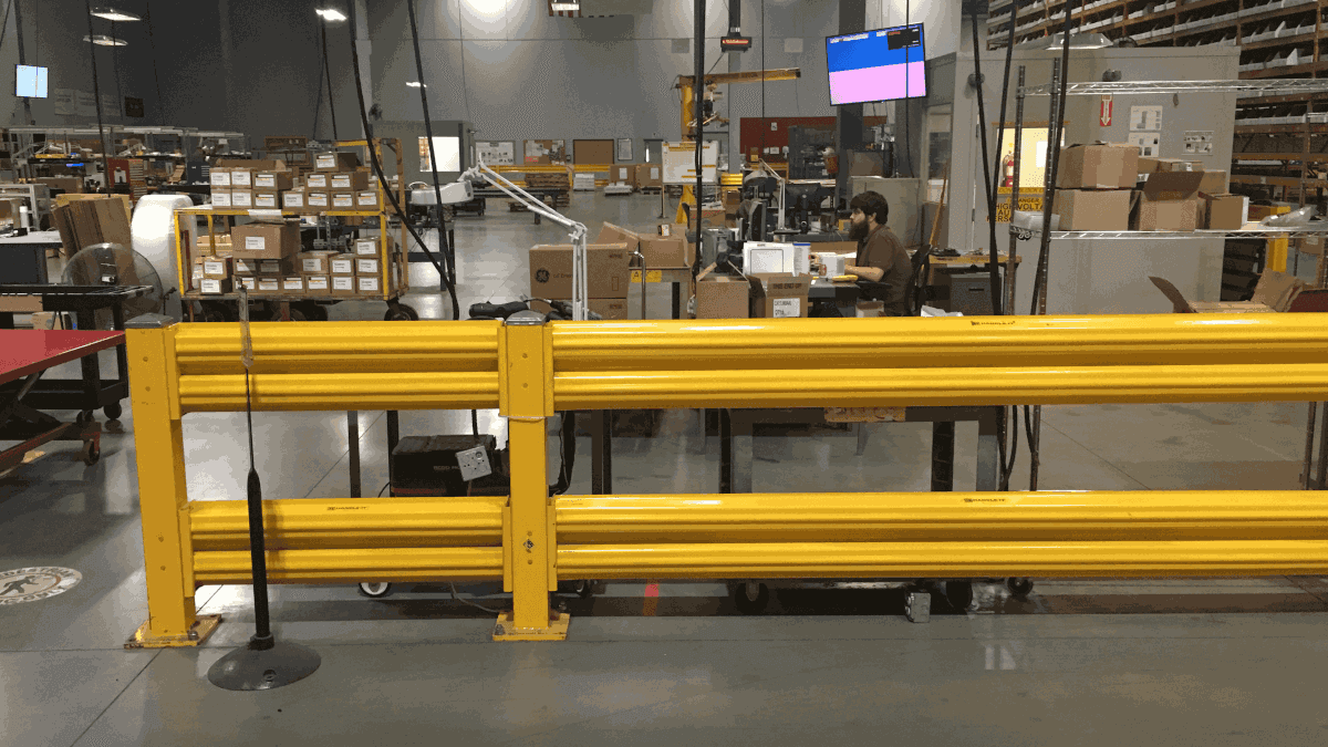 The Importance of Warehouse Safety Guard Railing — Rhino Rails Rhino