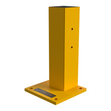 Rhino Rails 18.5in Guardrail Column with Offset Baseplate