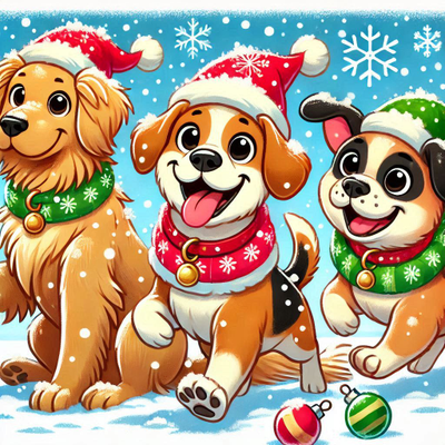 Dogs of the North Pole