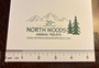 North Woods Greeting Card - CUSTOM