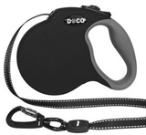 Black Retractable Dog Leash