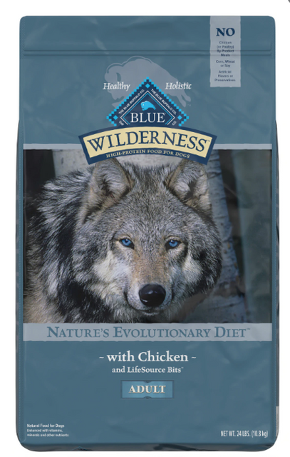 Blue Wilderness Chicken Flavored Dog Food