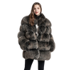 A blue fox jacket is a stunning fashion piece, combining the plush warmth of blue fox fur with contemporary style. Explore our collection for the perfect blend of elegance and coziness, designed to make a bold fashion statement.