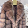 Explore opulence with our Russian Sable Jacket adorned with silver-tipped hairs. This exclusive piece defines luxury, crafted with precision and showcasing rare sable fur. Elevate your style with this premium jacket, a coveted statement of sophistication. Shop now for the epitome of fur fashion and timeless elegance.