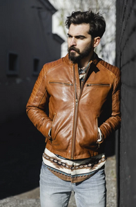 Leather Jacket Mens