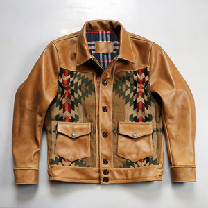 Navajo Style Leather Jacket