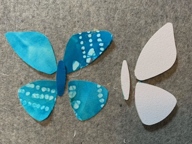 Butterfly Wings and Body Template Set 6pc