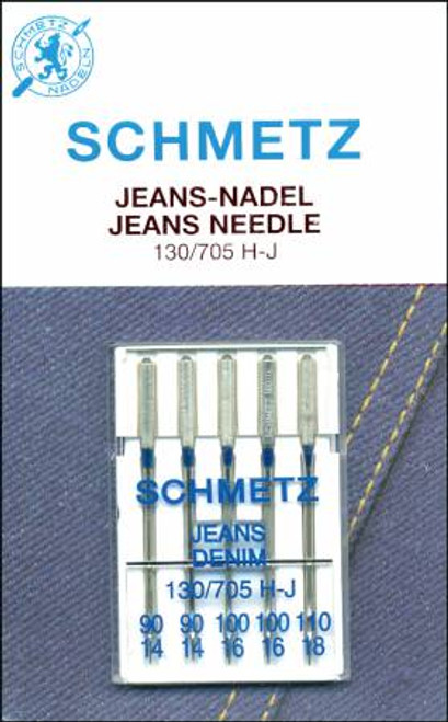 Schmetz Denim/Jeans Machine Needle Size 90/100/110