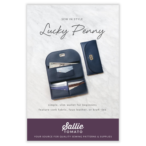 LUCKY PENNY WALLET PAPER PATTERN