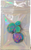 Poison Apple #5 Rainbow zipper pull 2pc Set