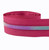 Neon Pink Zipper Tape With fading rainbow Style #5 Coil - 3 Yards