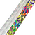 Multi Color Paint Splash Zipper Tape with #5 coil- 3 Yards