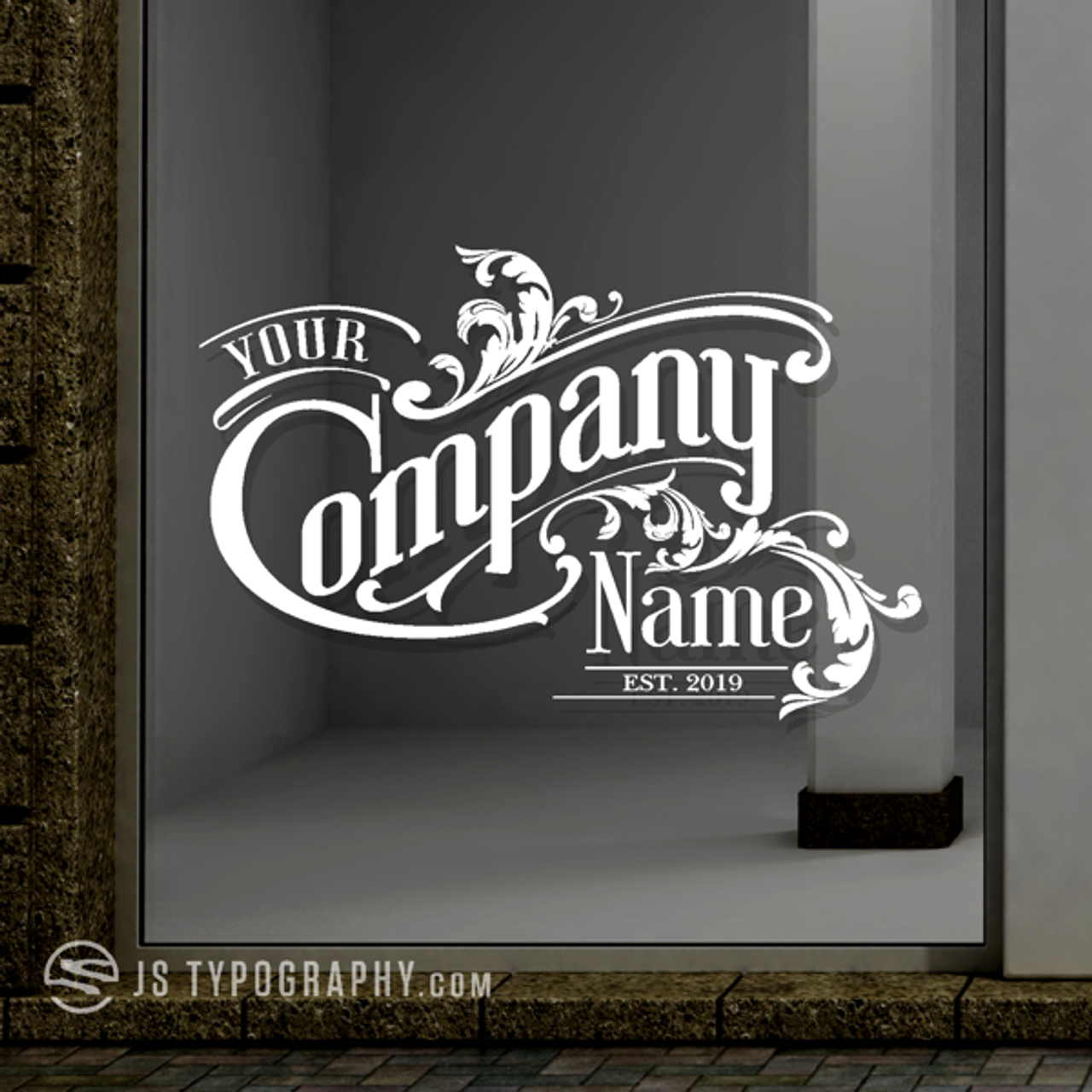 Window Decals JS Typography Inc