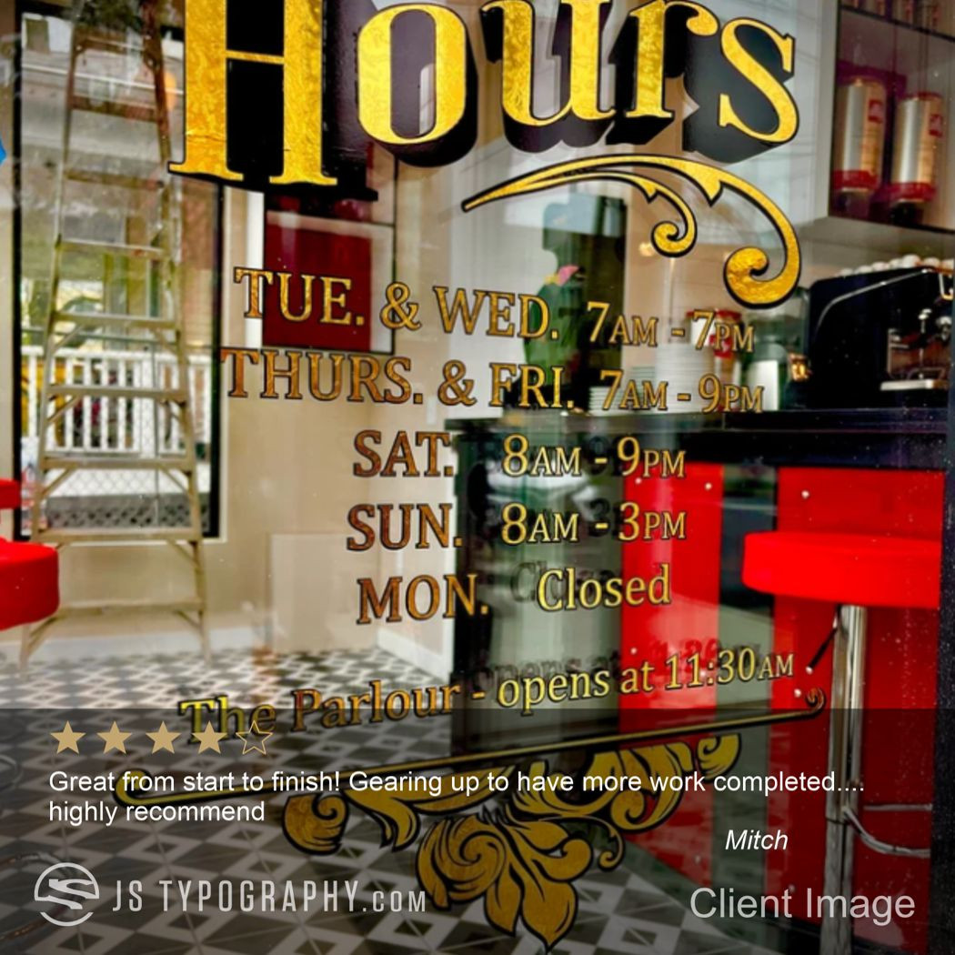 Floral Hours - JS Typography Inc