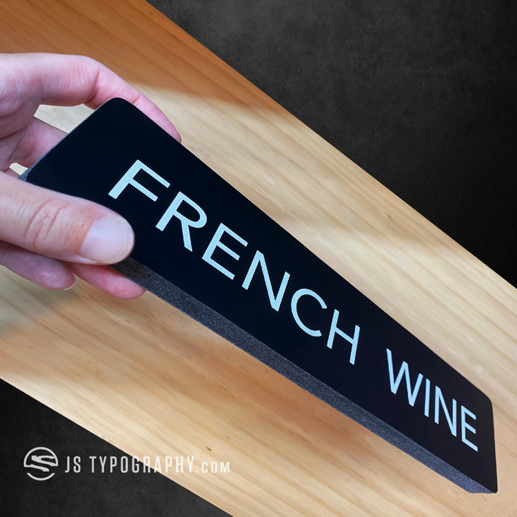 Wine Rack Name Signs - Thumbnail 2