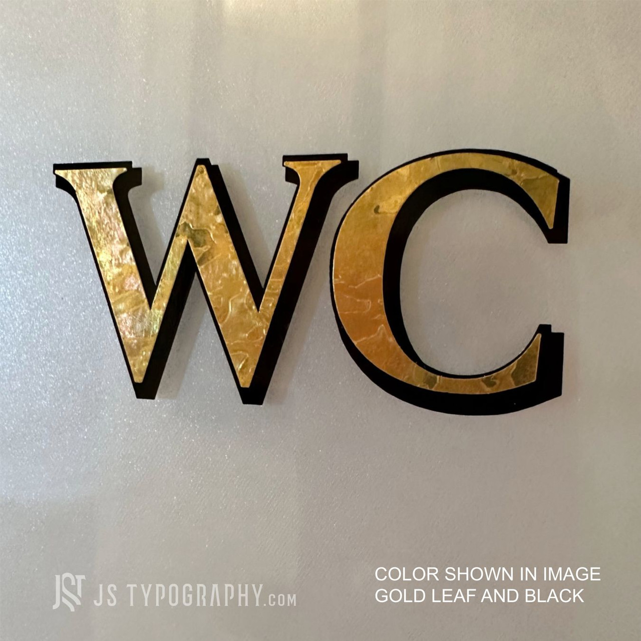 WC Decal for Door - Thumbnail 2